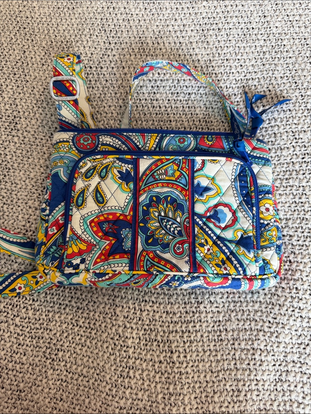 Vera Bradley Multicolor Paisley Quilted Crossbody